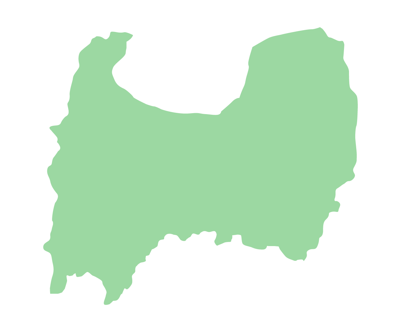 富山県マップ